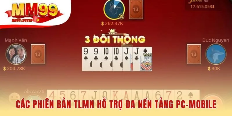 Các phiên bản game hỗ trợ chơi online PC và tải về mobile