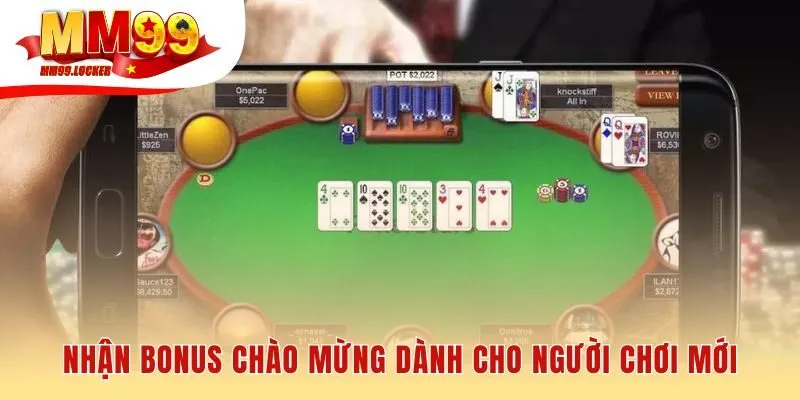 Bonus chào mừng nhân đôi vốn với ưu đãi 100% lần nạp đầu